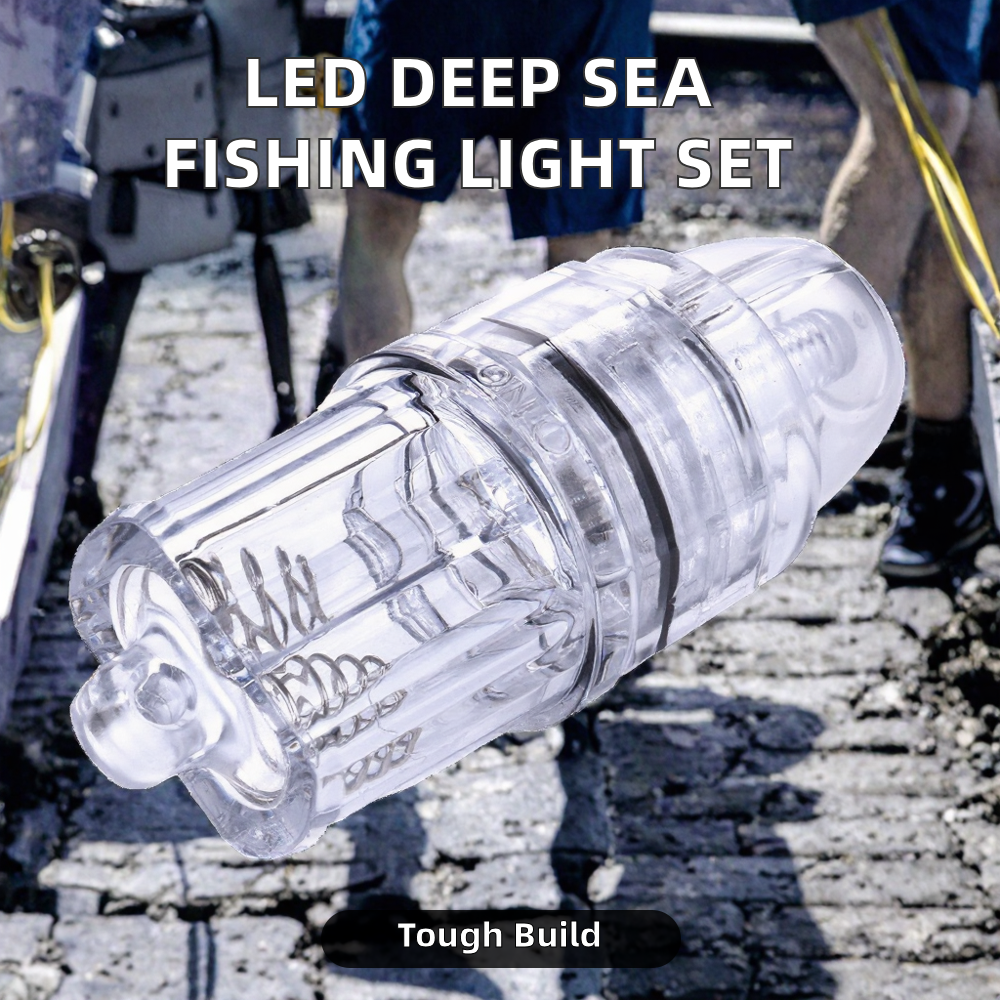 CHEERY FL007 Artificial Hard Bait LED Flashing Light for Deep Water Ocean River Lake & Sea Fishing-Plastic Material Hooks – Fishing Accessory – view 4