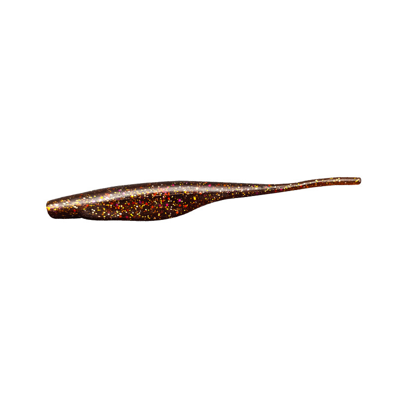 2025 New Flexible Artificial Soft Bait Straight-Tail Worm Soft Lure for Mandarin Fish Bass 130mm – Worms & Grubs – view 1