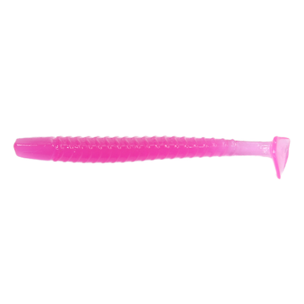 For Floating Lure Soft Bait Stainless Steel Long-Cast Soft Worm T-Tail Sea Fishing Freshwater Mandarin Fish Bass Bionic – Worms & Grubs – view 1