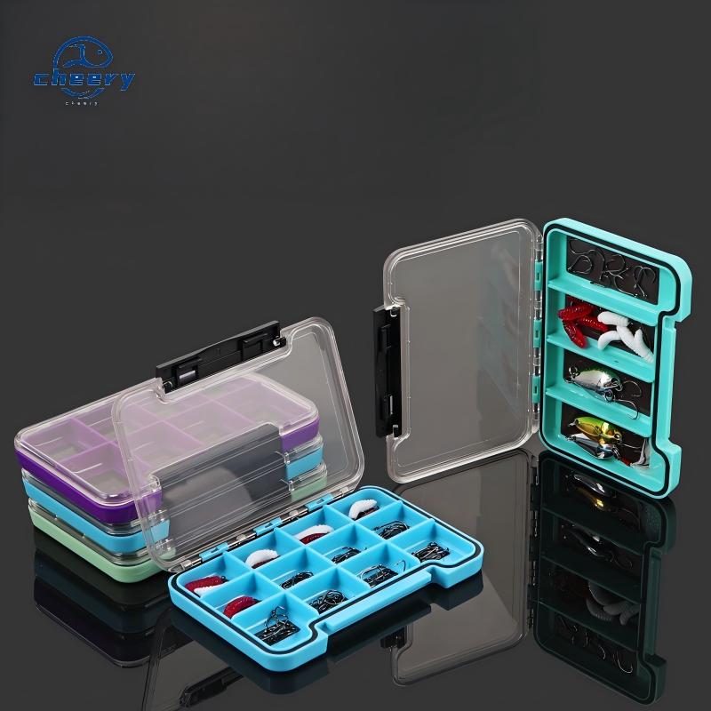 CHEERY Magnetic Waterproof Large Capacity Fishing Hook & Lure Storage Box with Multi-function Tools for Outdoor and Desktop Use – Bait Box – view 1