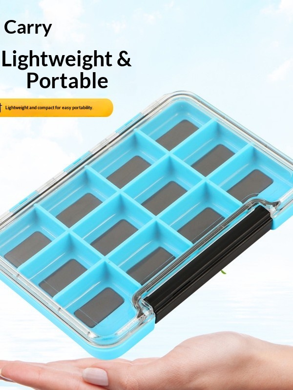 CHEERY Magnetic Waterproof Large Capacity Fishing Hook & Lure Storage Box with Multi-function Tools for Outdoor and Desktop Use – Bait Box – view 5