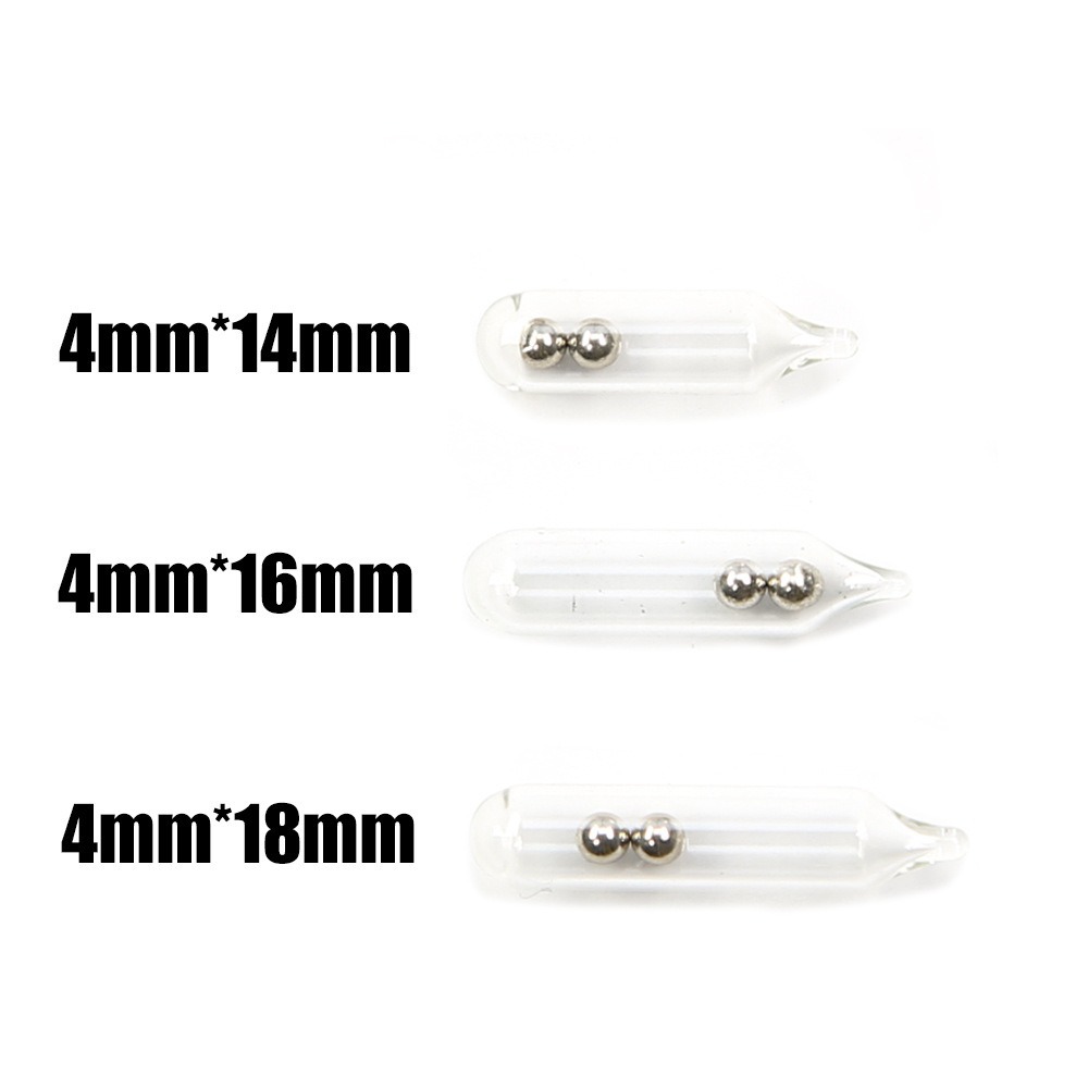 Factory Direct Supply Glass Rattle Beads Lure Sound Attractant for Fishing 2 Beads Soft Bait Generator – Worms & Grubs – view 4
