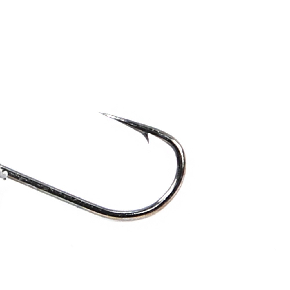 10-Piece Micro Lead Head Hooks Set for Bass Fishing Anti-Snagging Lure Hooks with Soft Bait Ocean Beach Use – Fishhook – view 2