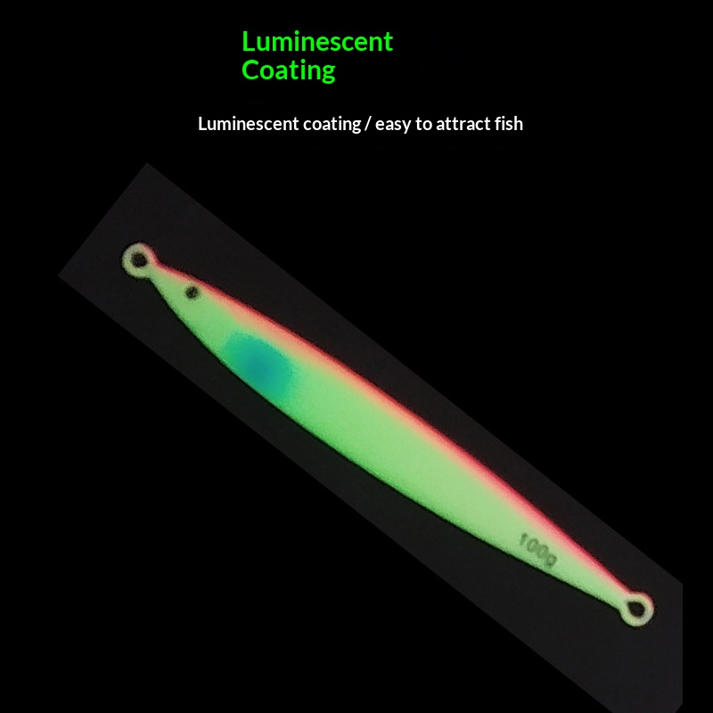 Bestseller Metal Jig Lure Slow-Sinking Twitching Bait Full-Depth Range Laser Glow Night-Luminous Mackerel Sea Fishing – Metal Jig – view 4