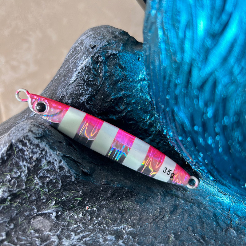 In Stock Wholesale Artificial Hard Bait Metal Jig 35g Sea Fishing Slow Jigging Lure for Saltwater Fish – Metal Jig – view 2