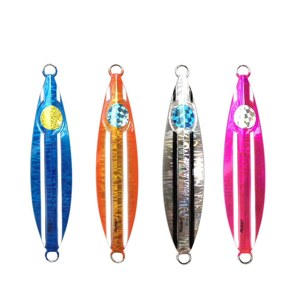 Lead Iron Plate Artificial Hard Bait Lure for Mackerel Fast-Sinking Night-Glow Laser Bionic Design Without Hooks – Metal Jig – view 1