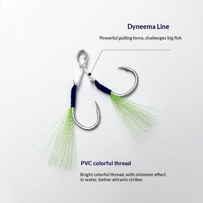 Wholesale High-Carbon Steel Plate Hooks Lure Hooks Sea Fishing Boat Fishing Hooks Bright Silk Corrosion-Resistant Gold Slow – Fishhook – view 5