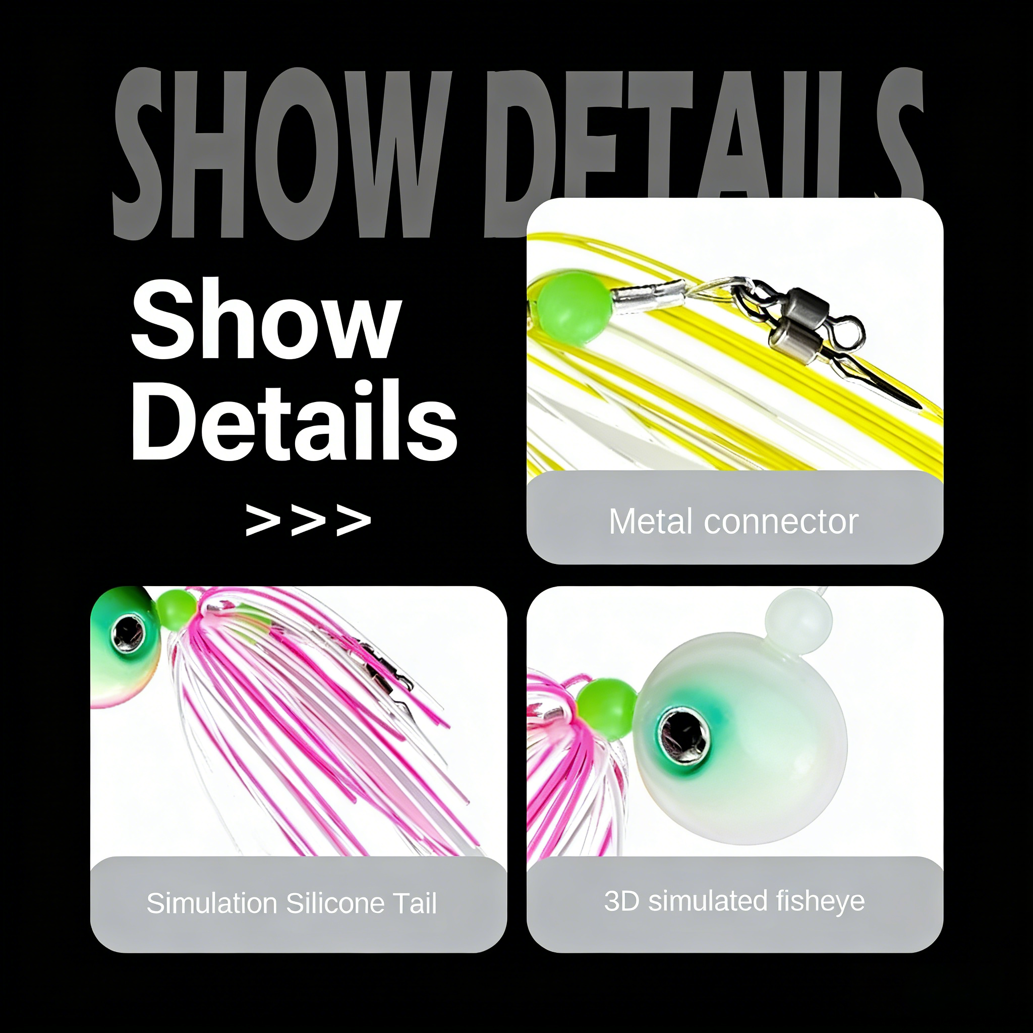 Chinese Factory Glow-in-the-Dark Metal Jig Artificial Hard Bait for Sea Fishing Cod-80g/100g/150g/200g – Hard Lure – view 4
