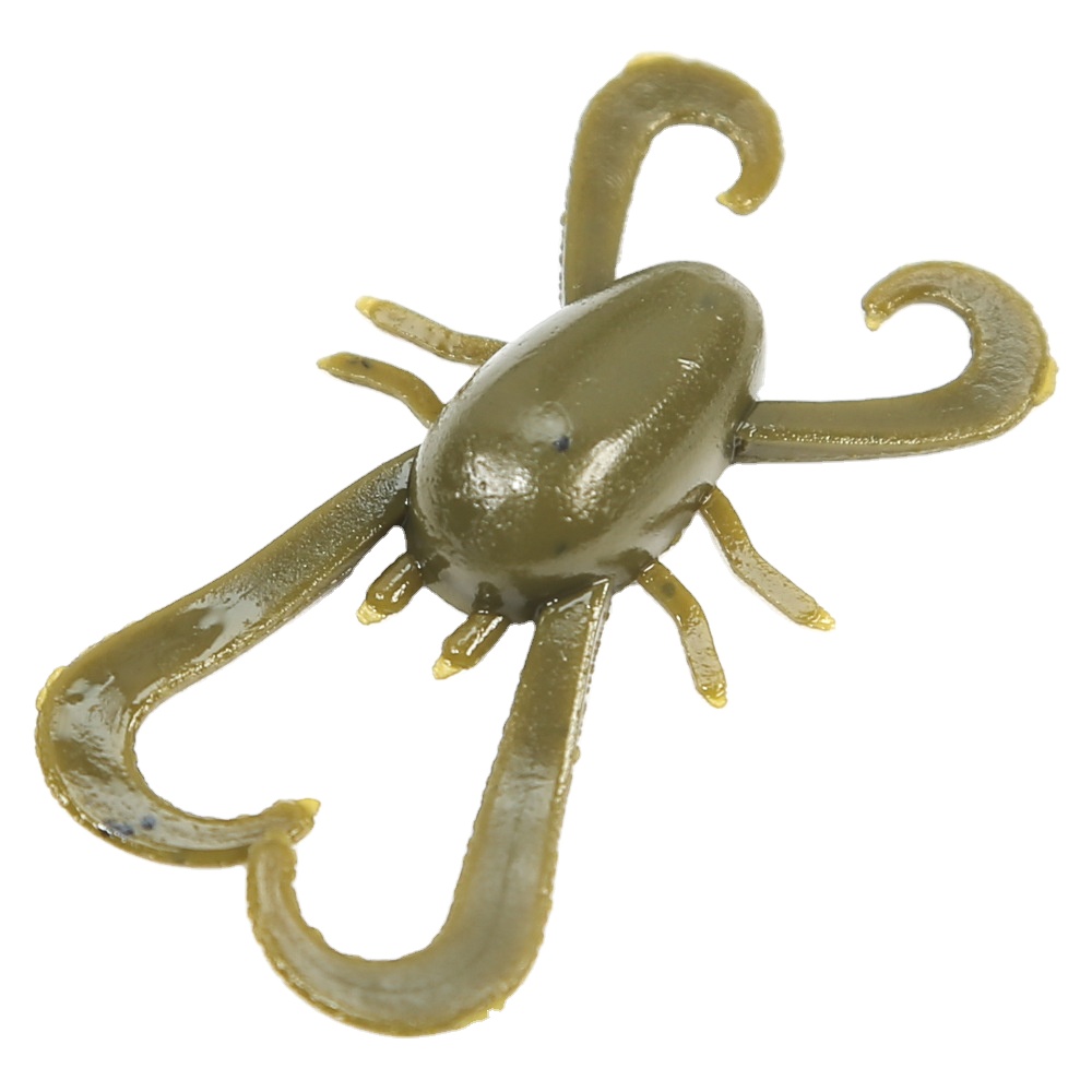 Exit 42cm Stainless Steel 8-Piece Mini Flowing Shrimp Floating Upside-Down Soft Bait Jig Head Hook for Bass Fishing – Soft Lure – view 4