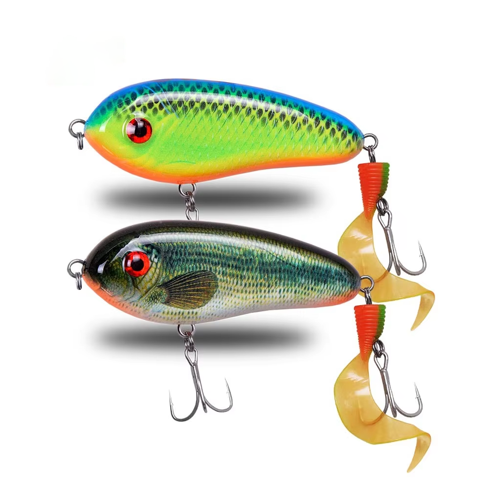 Lure 25g Freshwater Biomimetic Artificial Fish Jerkbait Solid Slow-Sinking Pike Lure Bait 60-115mm 35 – Hard Lure – view 3