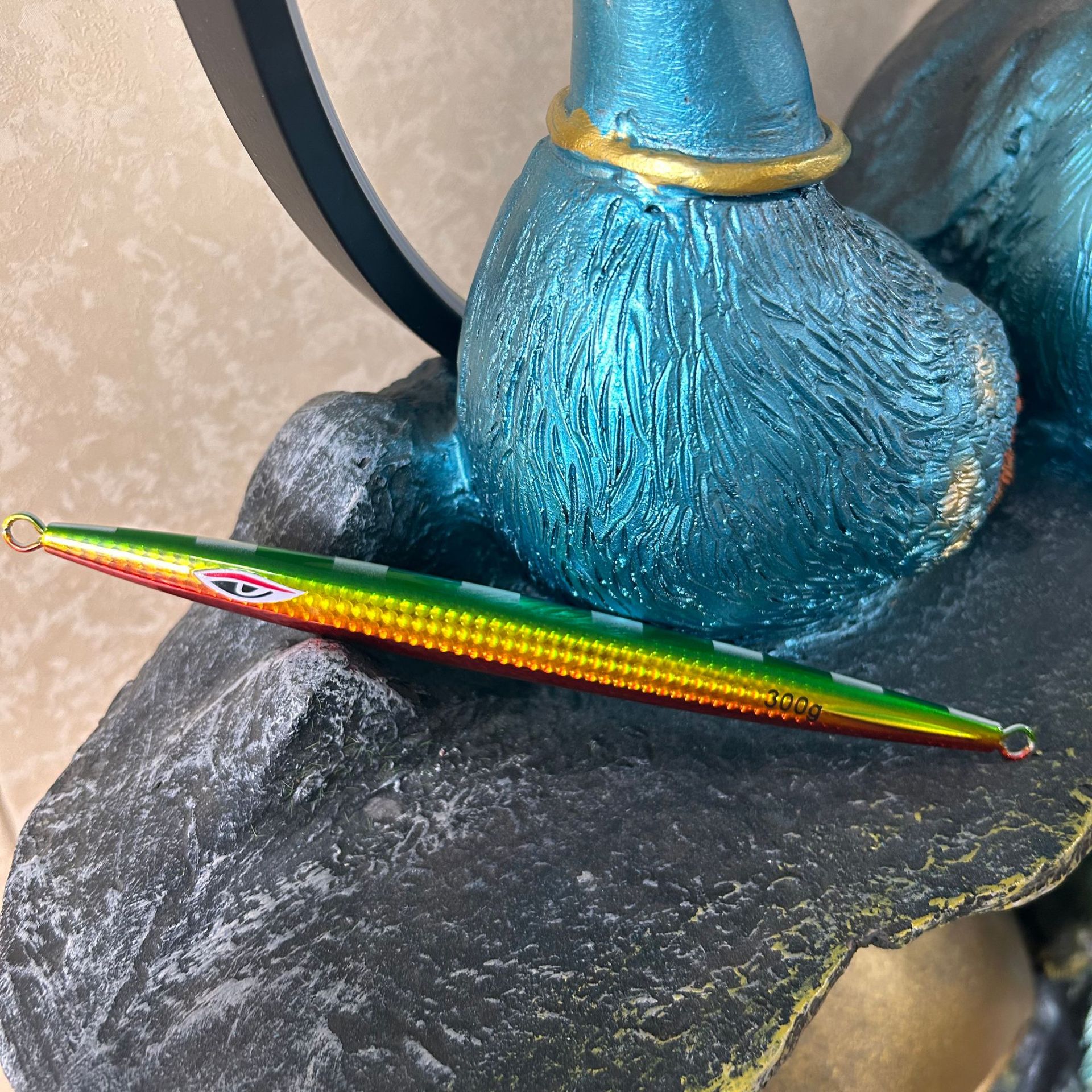 Deep-Sea Fast-Sinking Heavy-Gauge Metal Fishing Lead Sinker Glow-in-the-Dark Long Strip Noctilucent Quick-Pull Artificial – Hard Lure – view 2