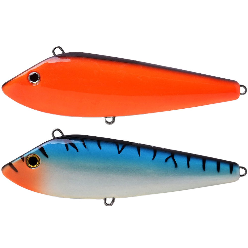Plastic Sea Fishing Trolling Bait Lure for Spanish Mackerel Without Hooks Large Size 260mm-420g Small Size 210mm-210g – Hard Lure – view 1