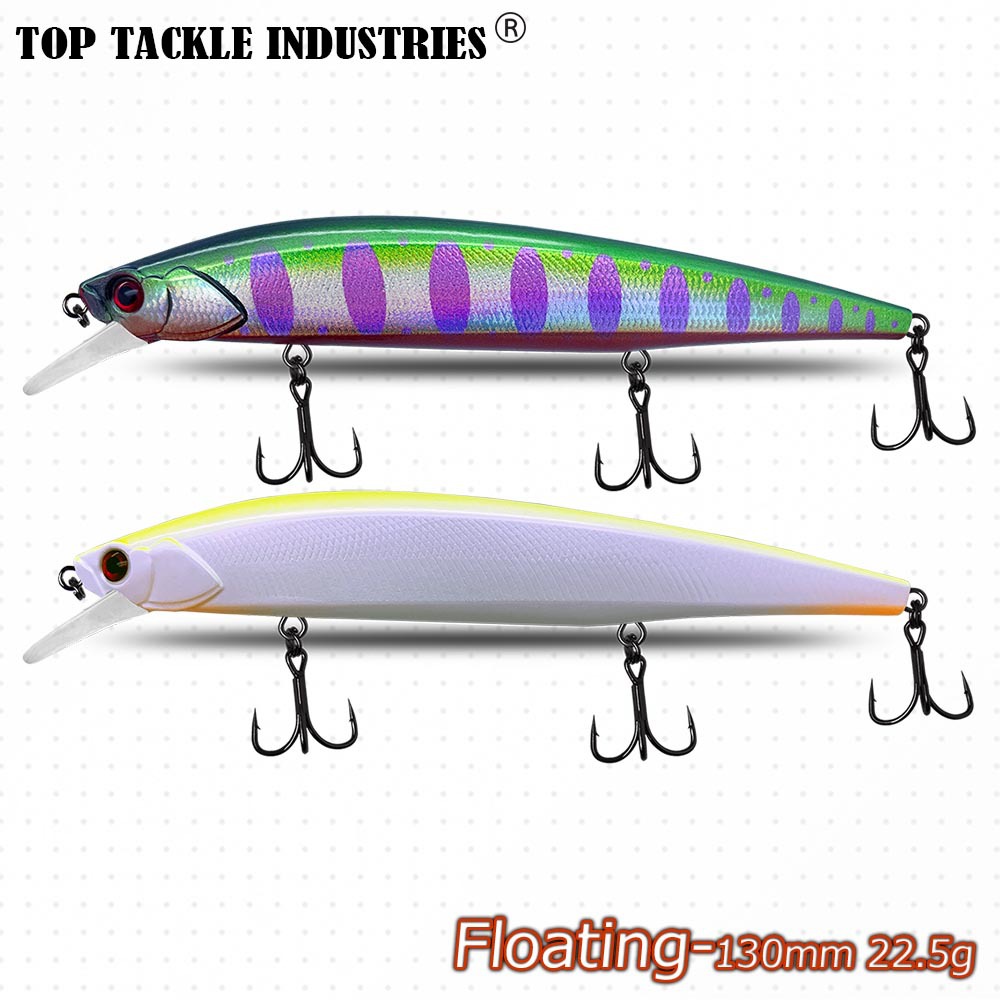 Long-Cast Floating Minnow 130mm 225g Artificial Hard Bait Jerkbait Plastic Lifelike Without Hooks – Hard Lure – view 2