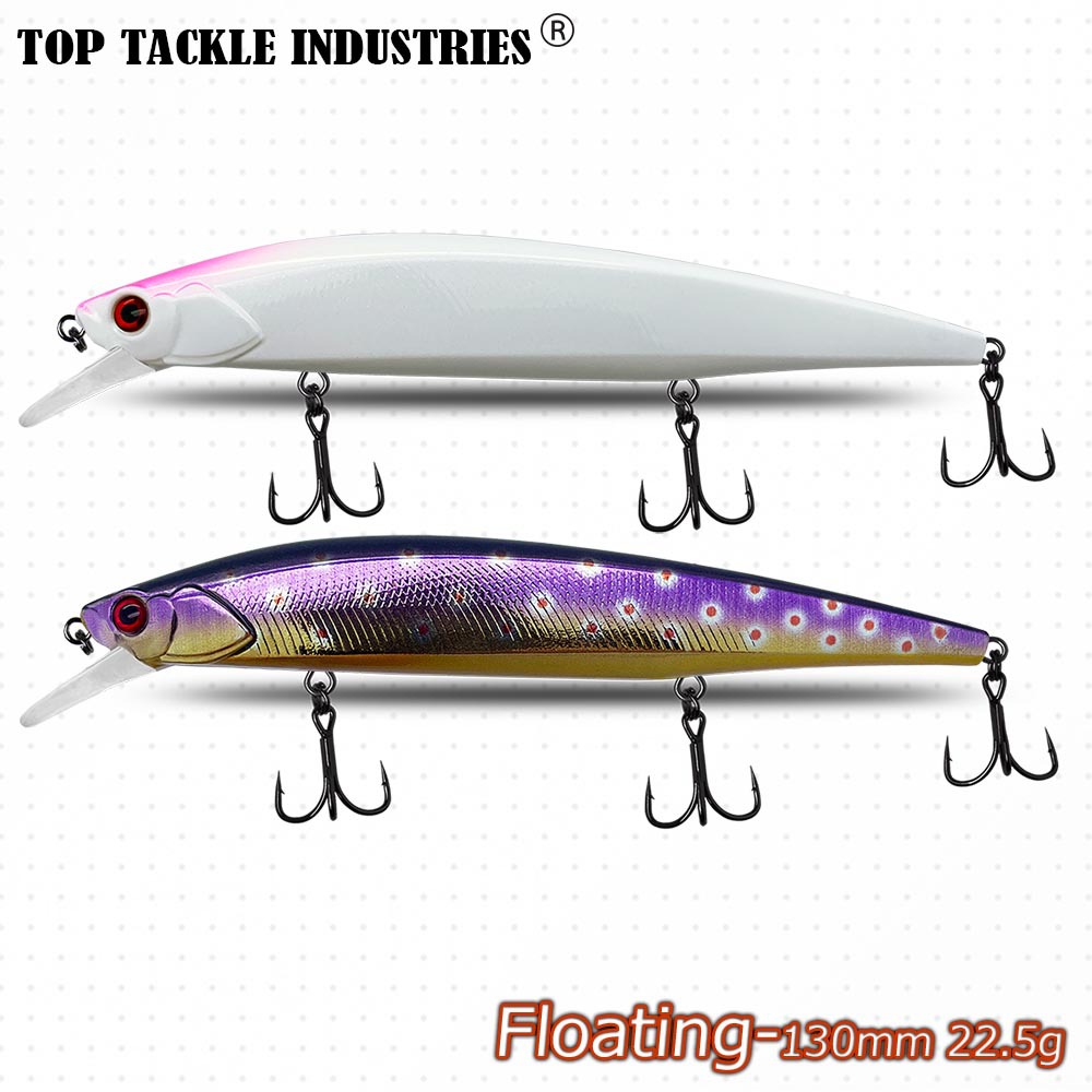 Long-Cast Floating Minnow 130mm 225g Artificial Hard Bait Jerkbait Plastic Lifelike Without Hooks – Hard Lure – view 3