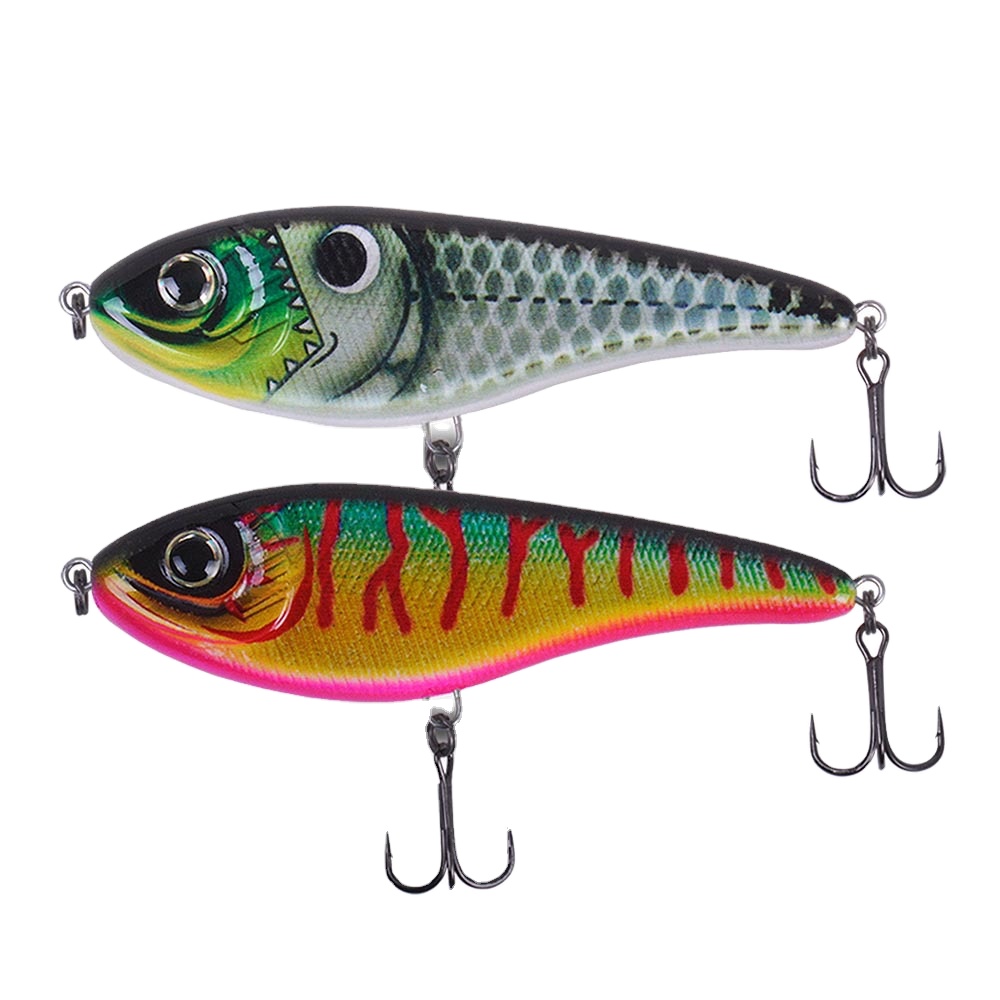 Cheery Lure 9cm 21g Stainless Steel JERK BAIT Flame Dragon Fish Lure New Color Hard Bait Wholesale Artificial Bait – Hard Lure – view 4
