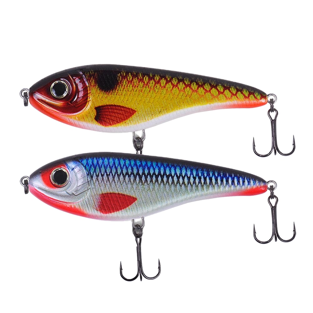Cheery Lure 9cm 21g Stainless Steel JERK BAIT Flame Dragon Fish Lure New Color Hard Bait Wholesale Artificial Bait – Hard Lure – view 5