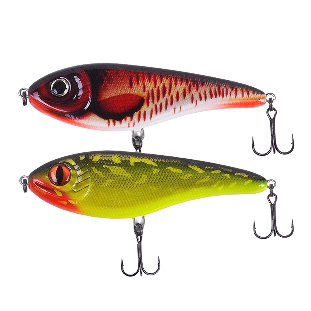 Cheery Lure 9cm 21g Stainless Steel JERK BAIT Flame Dragon Fish Lure New Color Hard Bait Wholesale Artificial Bait – Hard Lure – view 3