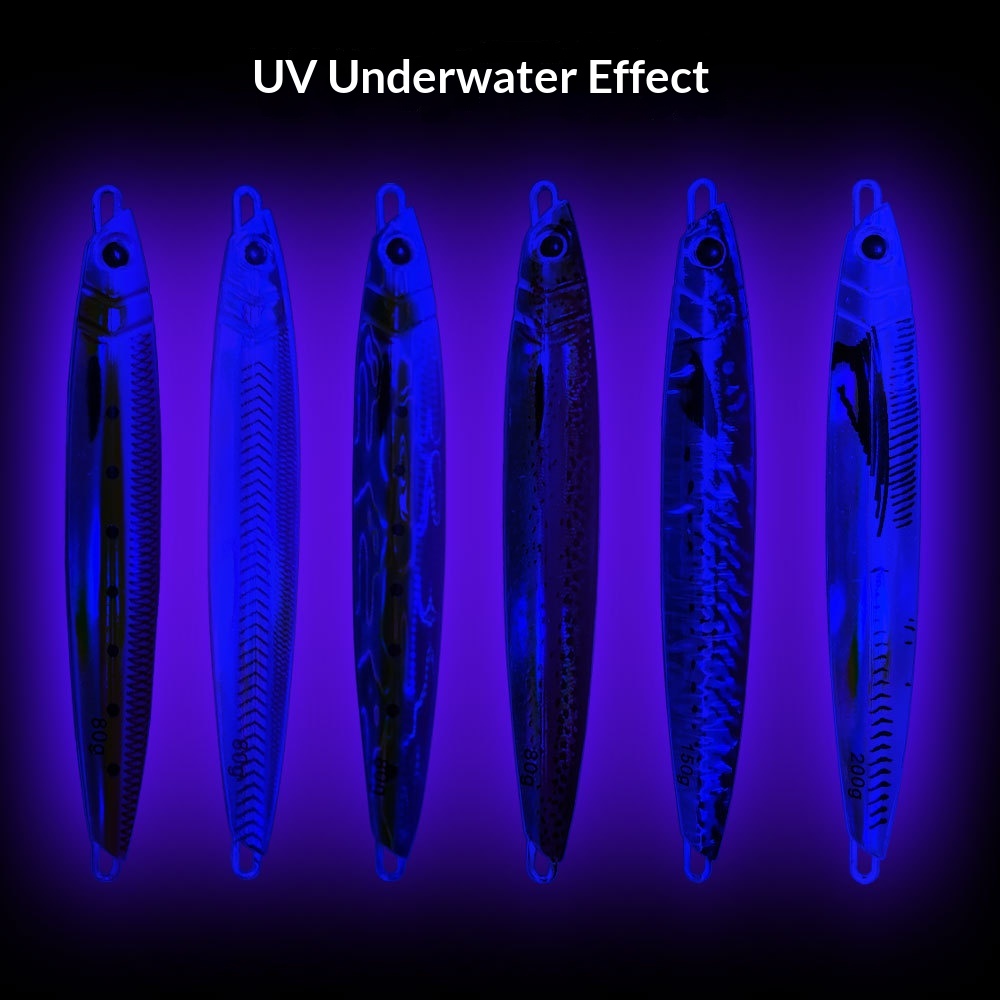 Bestseller Slow-Rolling Iron Plate Printed UV 3D-Printed Lure Sea Fishing Boat Fishing Mackerel Metal Artificial Bait – Hard Lure – view 2