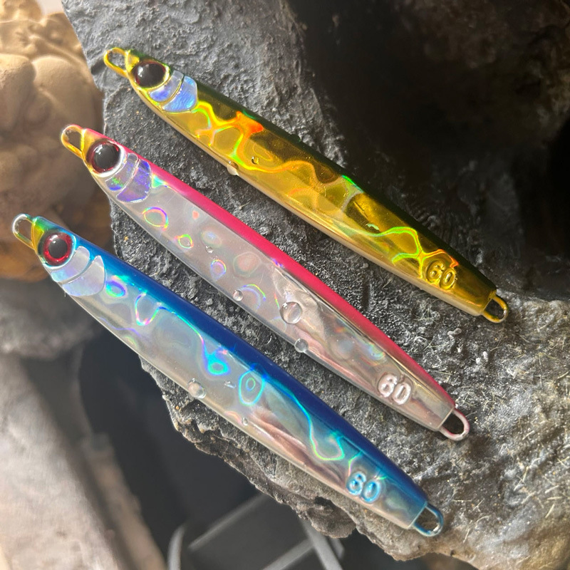 Bestseller Slow-Rolling Iron Plate Lead Fish Luminous Lure Sea Fishing Boat Fishing Mackerel Metal Artificial Bait – Hard Lure – view 1