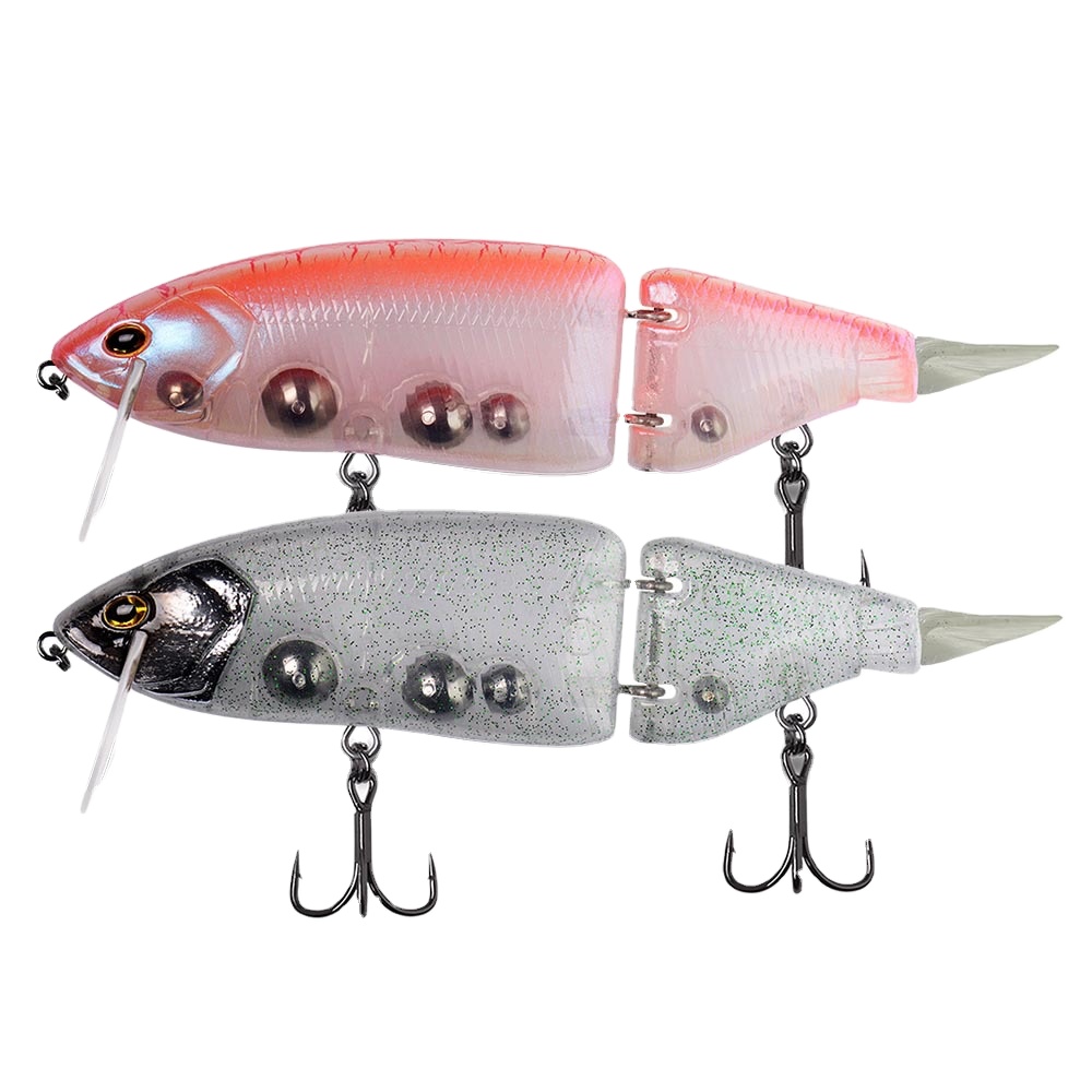 Artificial Hard Bait Lure Plastic Floating Swimbait Hooks 165mm 60g / 135mm 33g Multi-segment Bass Bait 47~60 Colors – Hard Lure – view 3