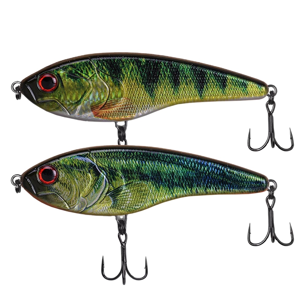 Fishing Tackle Stainless Steel Live Bait Slow-Sinking Jerk Bait 130mm 57g Freshwater Bionic Bait – Hard Lure – view 1