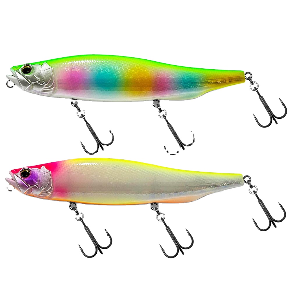 CHEERY Artificial Hard Bait Lure Stainless Steel Wire Floating Pencil 22cm 130g 16 Colors Fishing Golden Eye Bass Peacock – Hard Lure – view 3