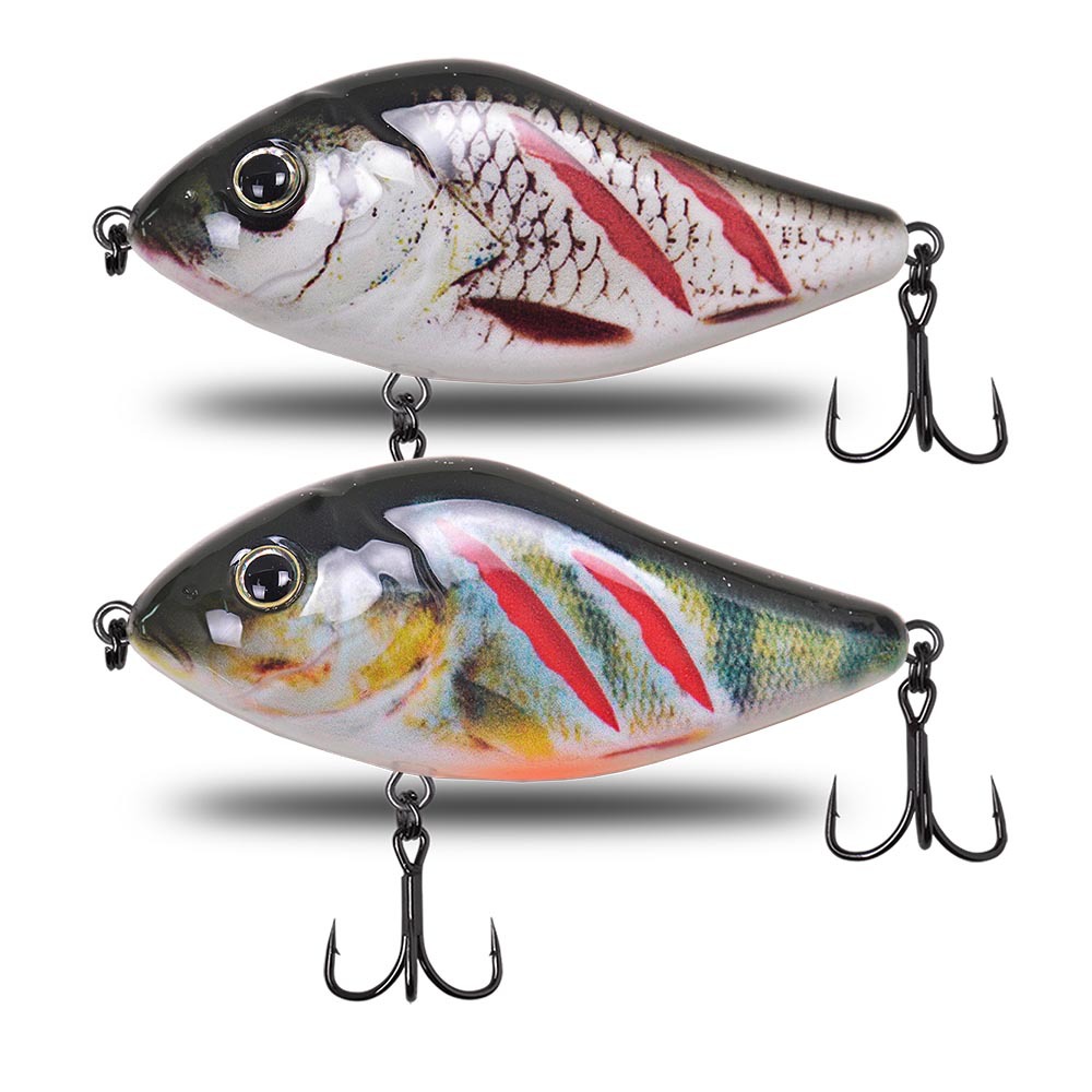 CHEERY Fishing Tackle Stainless Steel Artificial Hard Bait Lure Jerk Bait 6cm/8cm Wholesale Simulation Fake Bait – Hard Lure – view 4