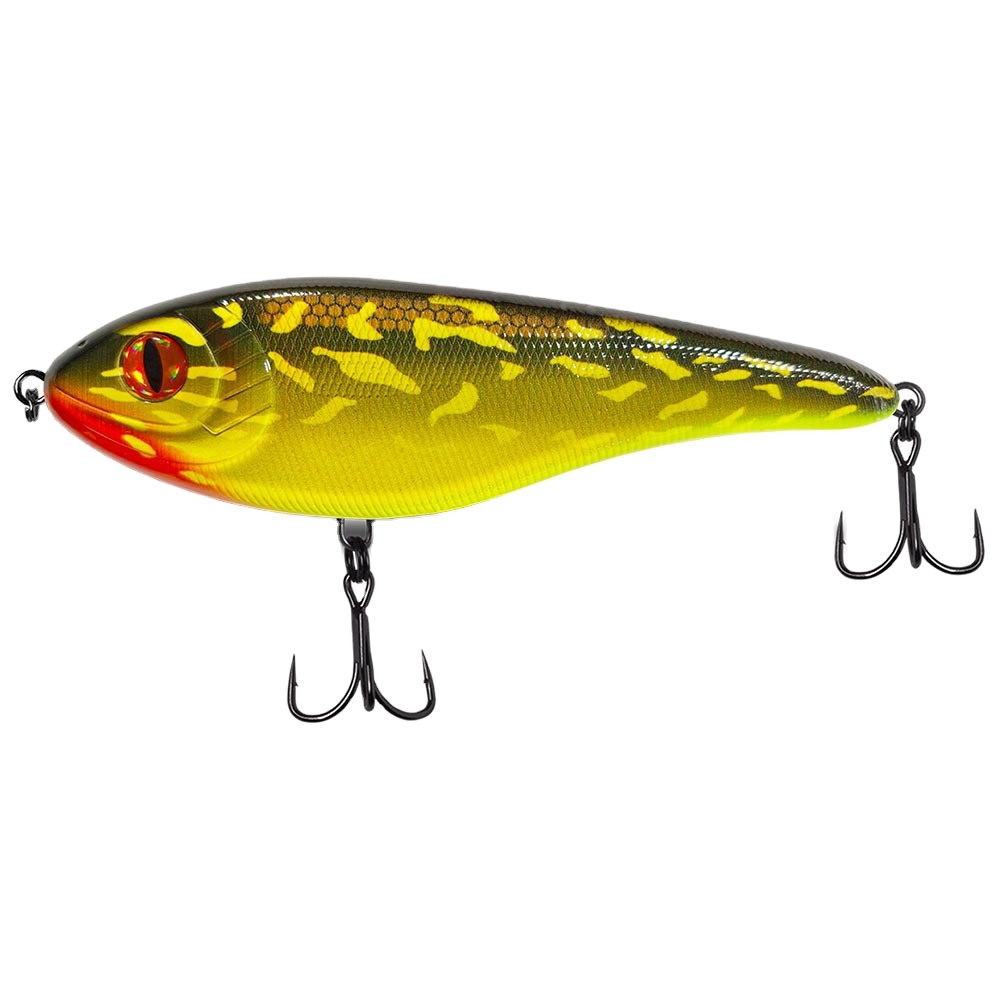 CHEERY Fishing Tackle Live Bait Stainless Steel Slow-Sinking Jerk Bait 150mm 80g Freshwater Bionic Pike – Hard Lure – view 2