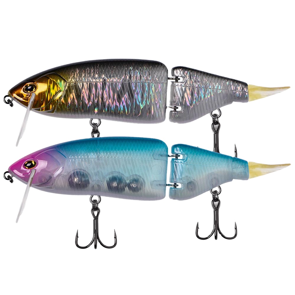 Artificial Hard Bait Plastic Lure Floating Swimbait 165mm 60g / 135mm 33g Multi-segment Bass Bait 38~46 Colors – Hard Lure – view 5