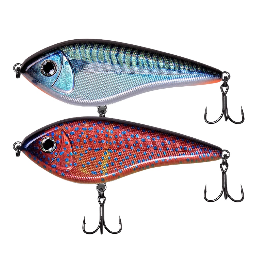 CHEERY Fishing Tackle Pike Live Bait Stainless Steel 12 cm 61 g Slow-Sinking Minnow Accepts Cross-Border E-Commerce – Hard Lure – view 4
