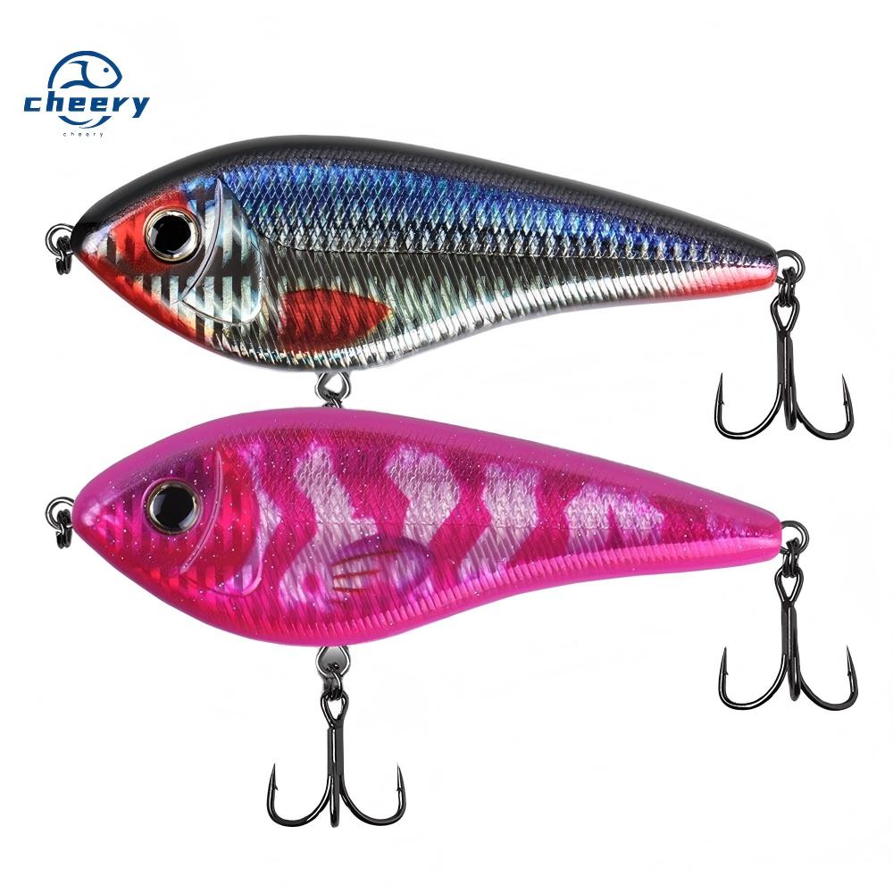 CHEERY Fishing Tackle Pike Live Bait Stainless Steel 12 cm 61 g Slow-Sinking Minnow Accepts Cross-Border E-Commerce – Hard Lure – view 1