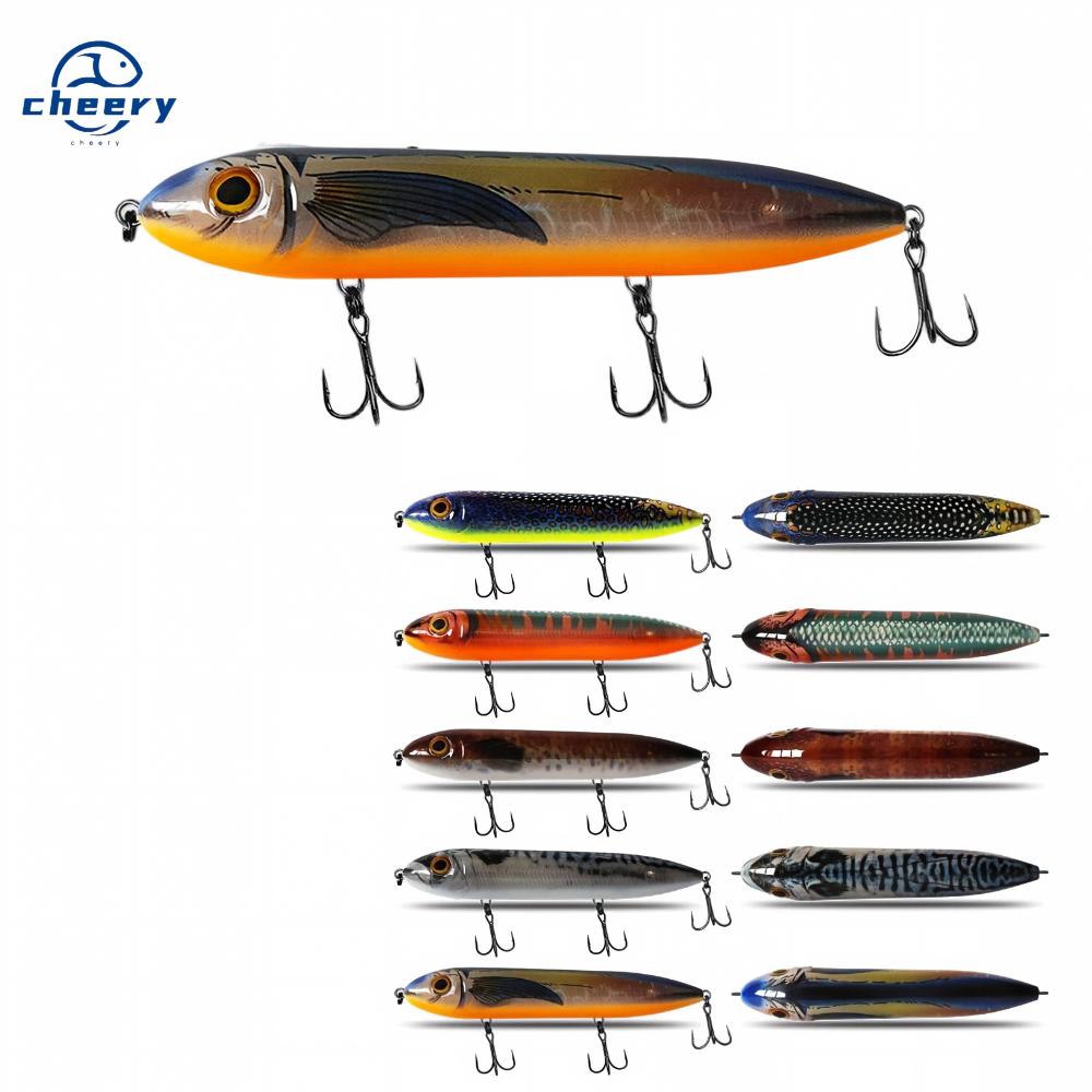 CHEERY Stainless Steel Floating Pencil Live Bait 75 cm 11 g / 95 cm 15 g / 125 cm 25 g Surface-Lying Lure – Hard Lure – view 1