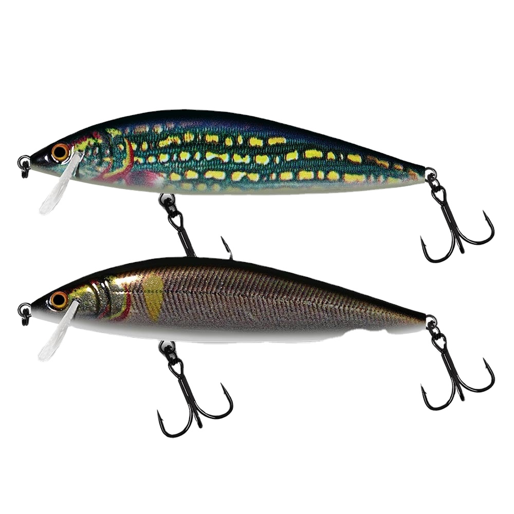 Artificial Lure Twitching Sinking Minnow 95cm 13g 10 Colors Stream Bionic Bait Tilapia Bass – Hard Lure – view 1