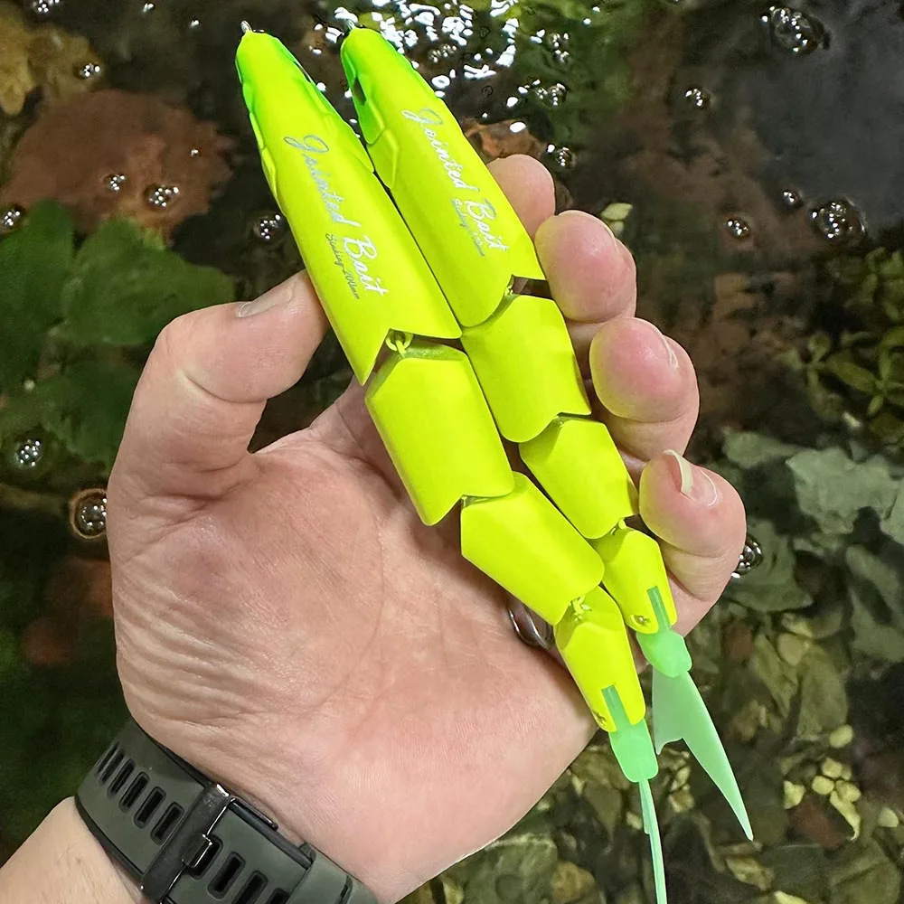 CHEERY Factory Direct Supply Live Bait Japanese Style 17/20 cm Sinking/Floating Multi-segment Swimbait Silicone Soft Tail – Hard Lure – view 3