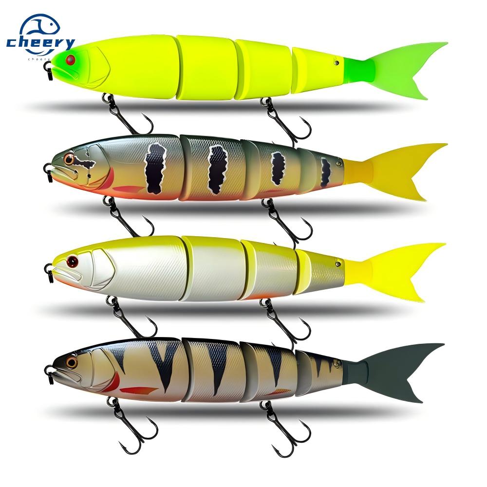 CHEERY Factory Direct Supply Live Bait Japanese Style 17/20 cm Sinking/Floating Multi-segment Swimbait Silicone Soft Tail – Hard Lure – view 1
