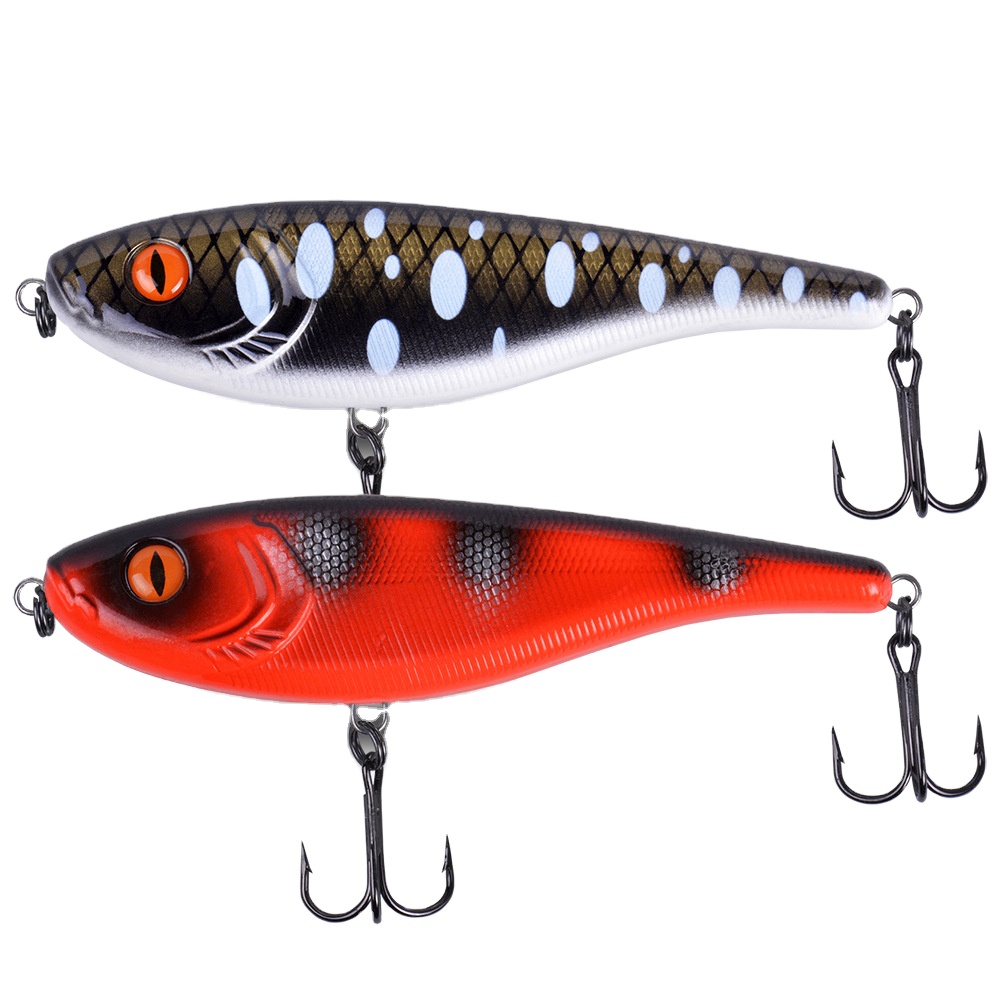 Plastic Live Bait Slow-Sinking Jerk Bait-155mm 76g Bionic Fish Lure With Hooks – Hard Lure – view 5