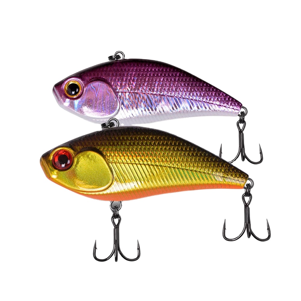 Vibro Lure with Rattle Beads Sinking Full-Water-Column 75g/145g Multi-Color Bass Artificial Bait Wholesale – Hard Lure – view 3