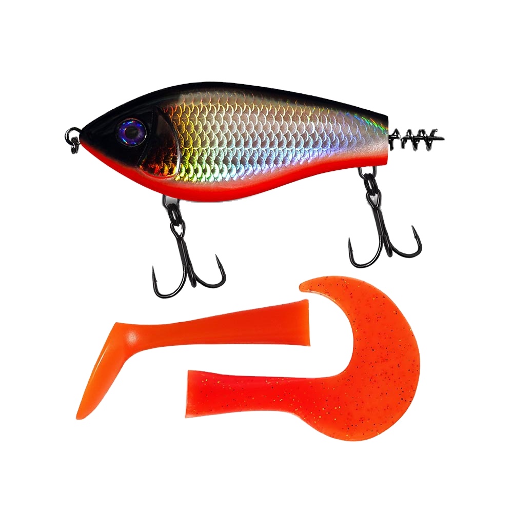 Stainless Steel Lure JERK BAIT/100mm 72g/765g Fishing Lure Slow-Sinking Twitching Cross-Border – Hard Lure – view 2