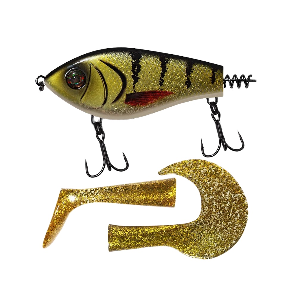 Stainless Steel Lure JERK BAIT/100mm 72g/765g Fishing Lure Slow-Sinking Twitching Cross-Border – Hard Lure – view 3