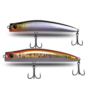 Stainless Steel Lure 75mm 135g 85mm 19g Sinking Twitching Flat-Head Pencil Artificial Hard Bait for Snakehead – Hard Lure – view 5