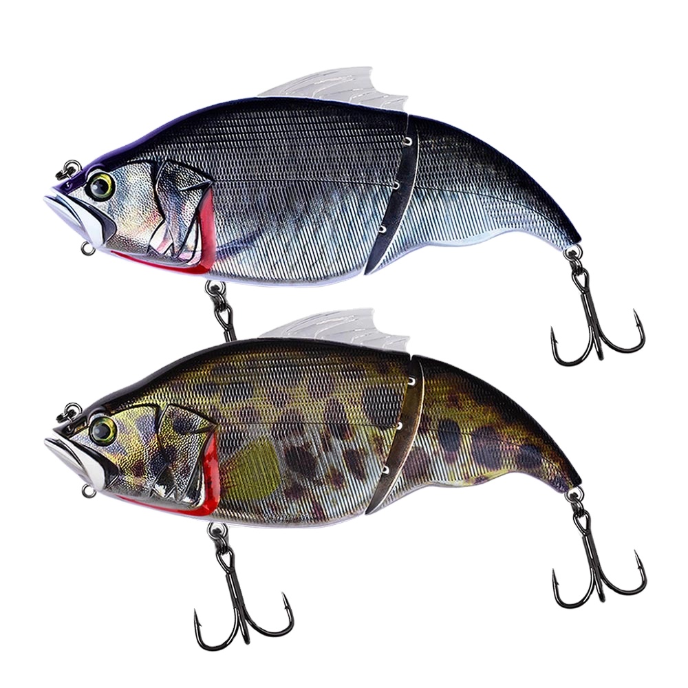 Lure Bass Artificial Hard Bait Plastic Bionic Bait Floating Swimbait 190mm 135g Multi-segment – Hard Lure – view 4
