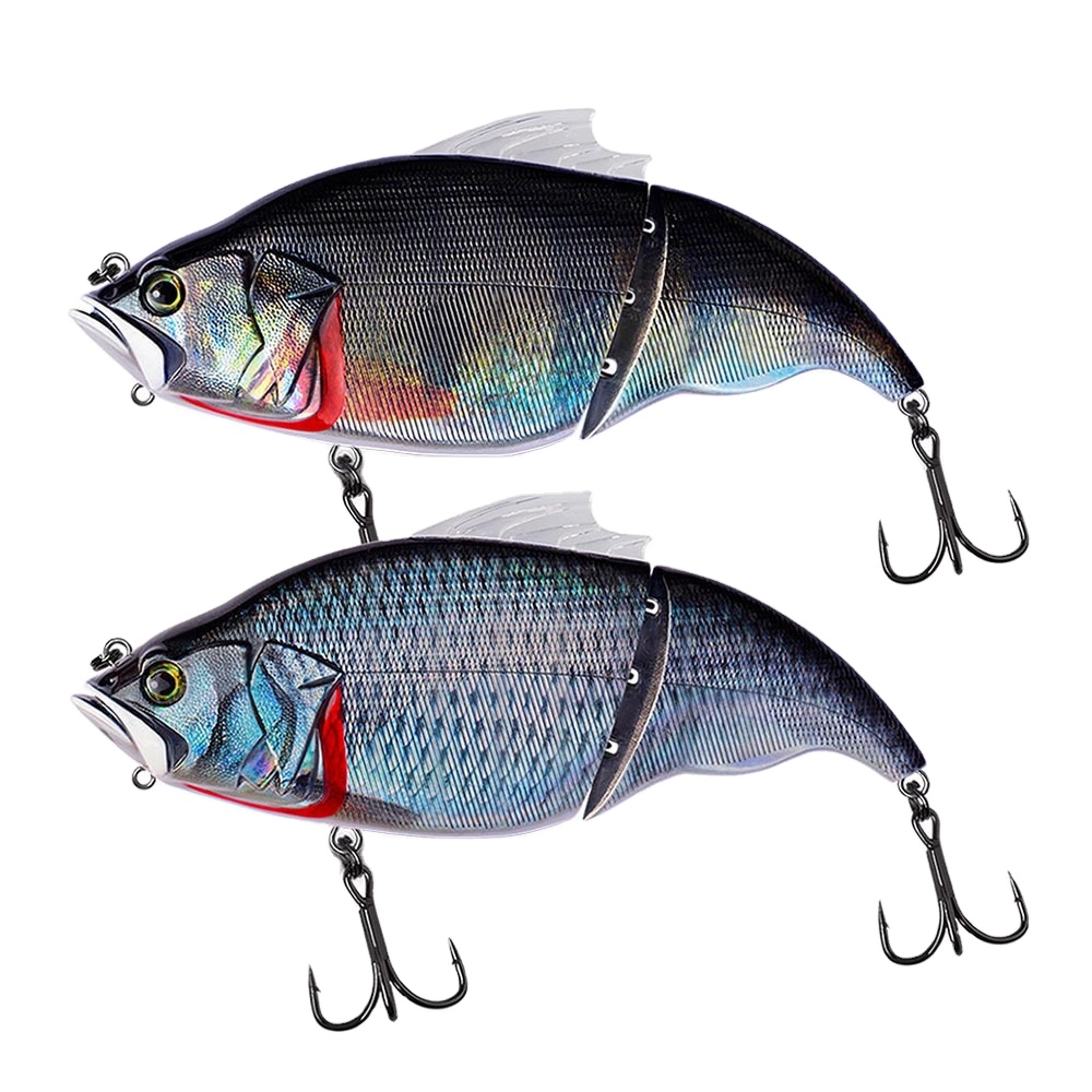 Lure Bass Artificial Hard Bait Plastic Bionic Bait Floating Swimbait 190mm 135g Multi-segment – Hard Lure – view 2