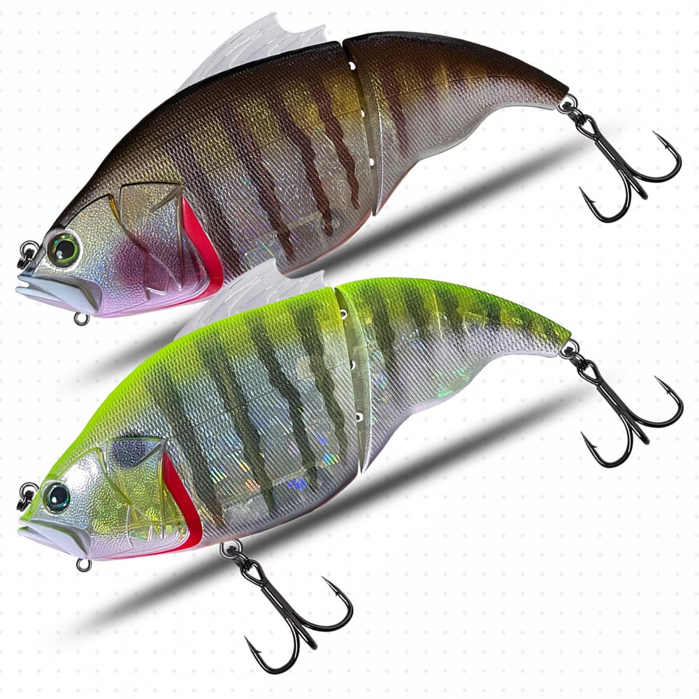 Lure Bass Artificial Hard Bait Plastic Bionic Bait Floating Swimbait 190mm 135g Multi-segment – Hard Lure – view 5