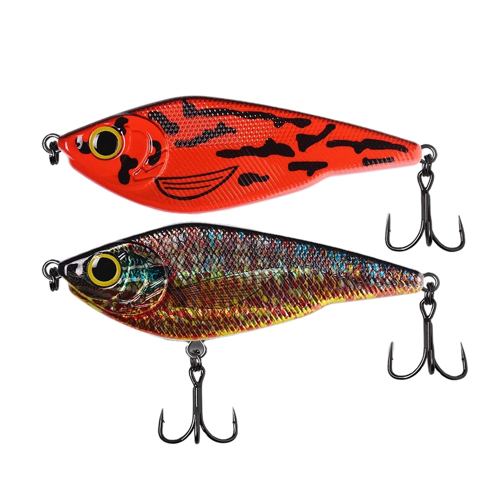 New Arrival High Quality ABS Artificial Hard Jerkbait 120mm 54g Pike Lure With Hooks – Hard Lure – view 3