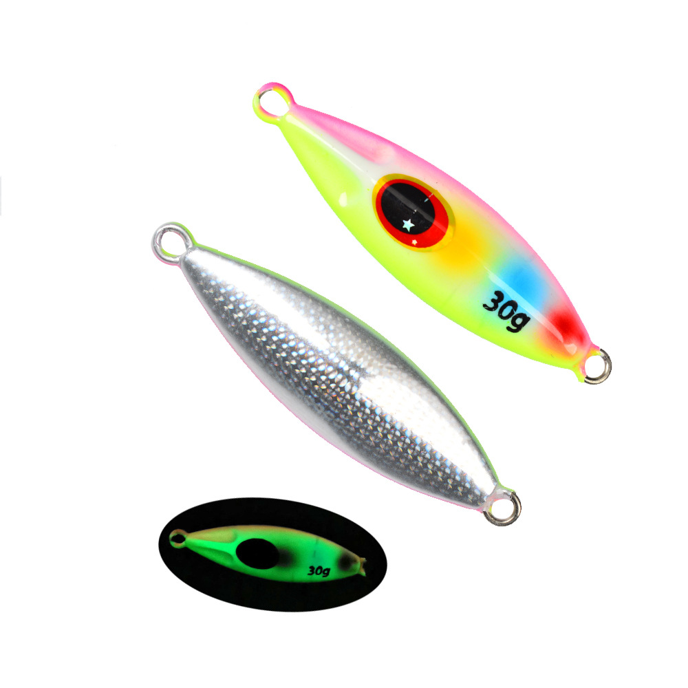 CHEERY Little Bee Deep-Sea Iron Plate Sea Fishing Artificial Hard Bait Slow-Sinking Slow-Rolling Jig 20g-120g Lure – Hard Lure – view 5