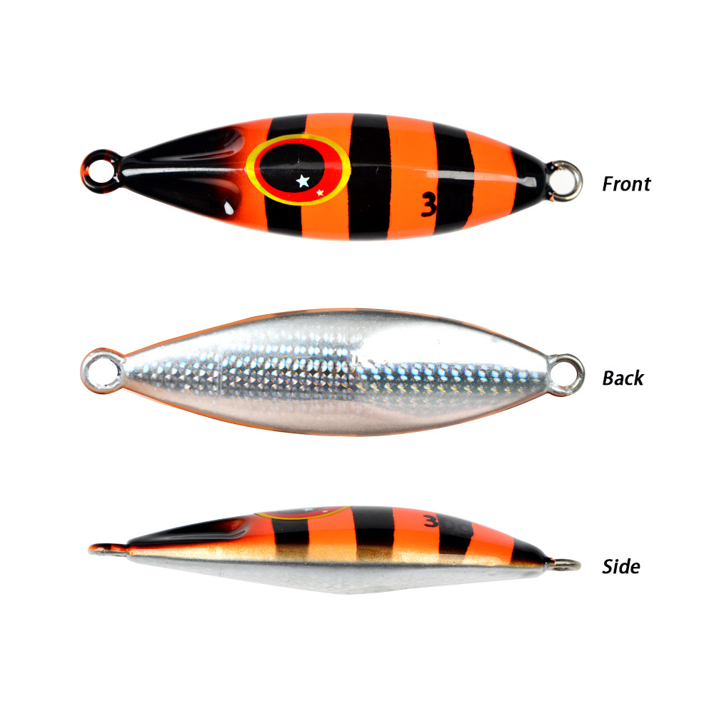 CHEERY Little Bee Deep-Sea Iron Plate Sea Fishing Artificial Hard Bait Slow-Sinking Slow-Rolling Jig 20g-120g Lure – Hard Lure – view 4
