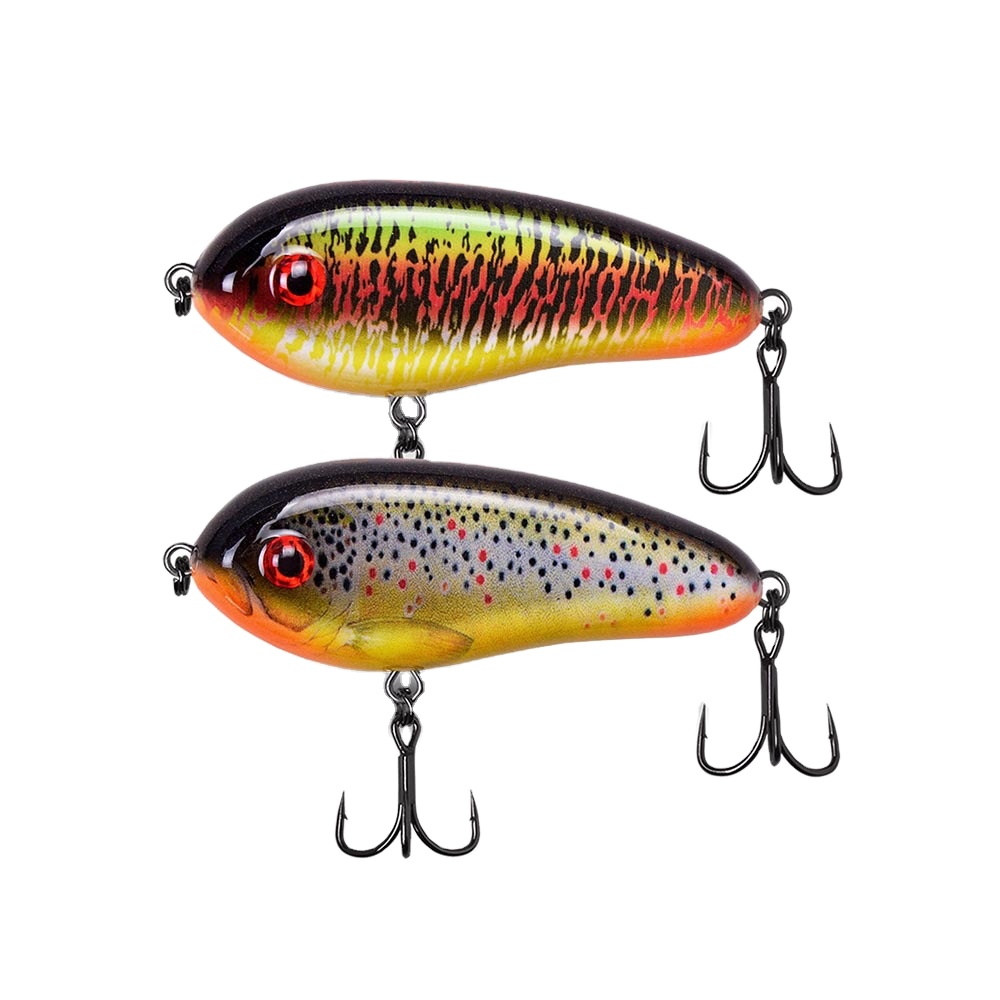 Live Bait 60mm 11g Freshwater Trembling Sinking JERK BAIT Snakehead Mandarin Fish Plastic Fishing Lure With Hooks – Hard Lure – view 3