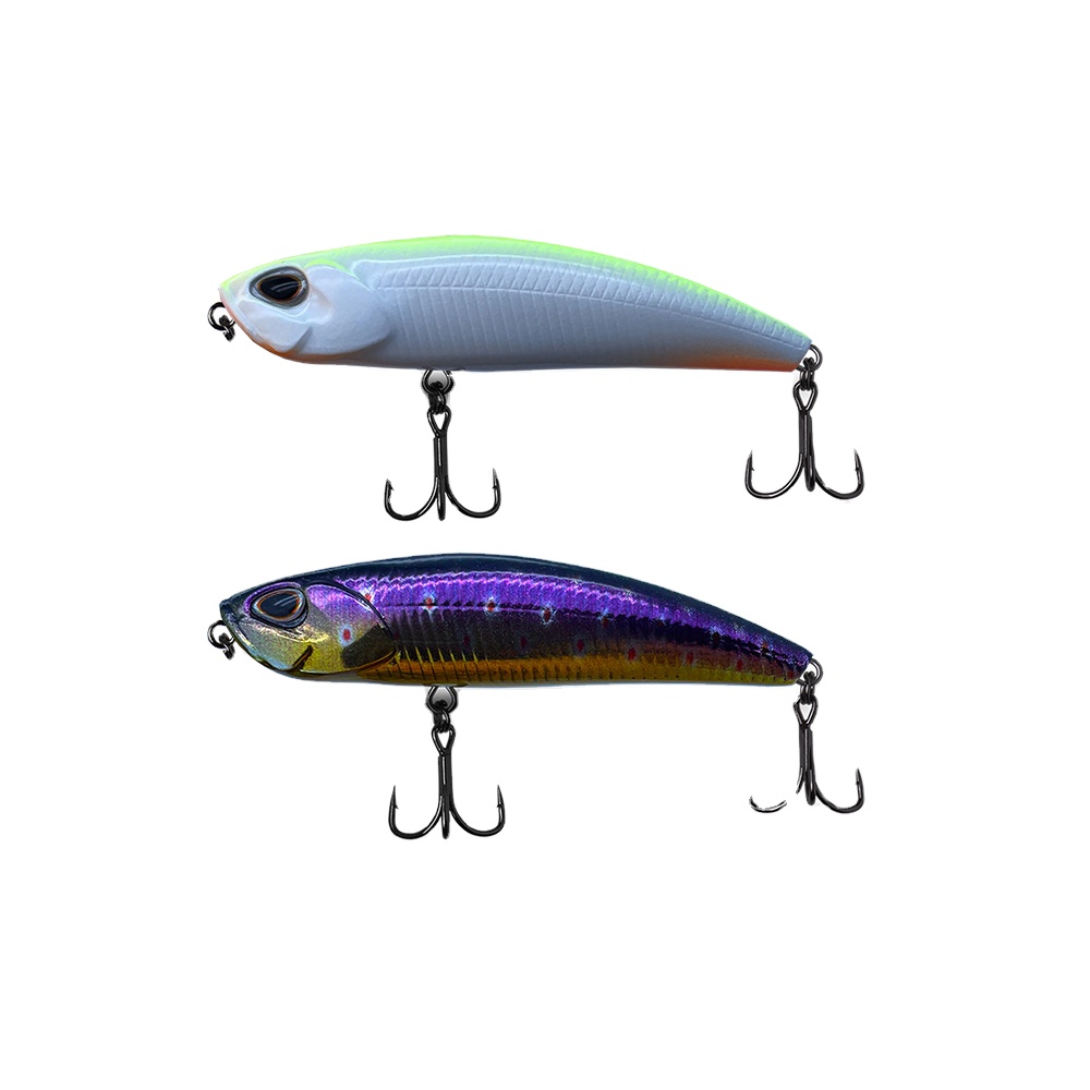 Factory-Production Direct-Sale Stainless Steel Submersible Pencil 52mm 49g Japanese-Style Micro Lure Red-Tail Five-Stripe Black – Hard Lure – view 3