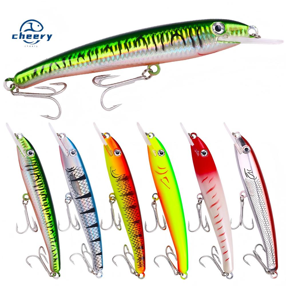CHEERY Deep Diving Minnow Artificial Hard Bait Lure 30g 44g Sea Fishing Bionic Lure for Saltwater Fish Wholesale ABS – Hard Lure – view 1
