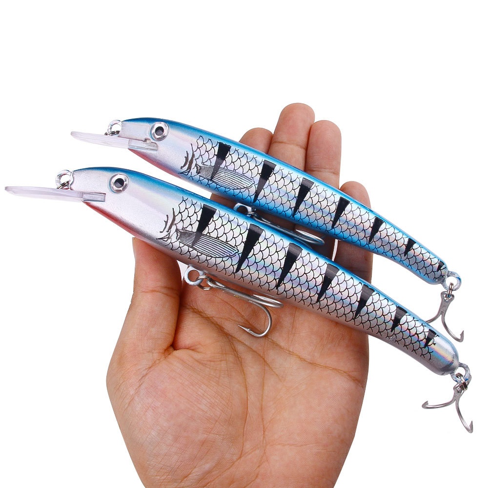 CHEERY Deep Diving Minnow Artificial Hard Bait Lure 30g 44g Sea Fishing Bionic Lure for Saltwater Fish Wholesale ABS – Hard Lure – view 4
